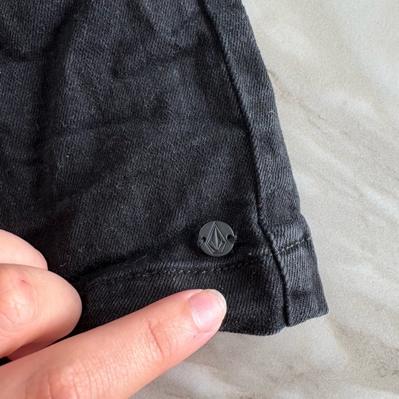 Volcom Black Denim Romper - Picture 5 of 7